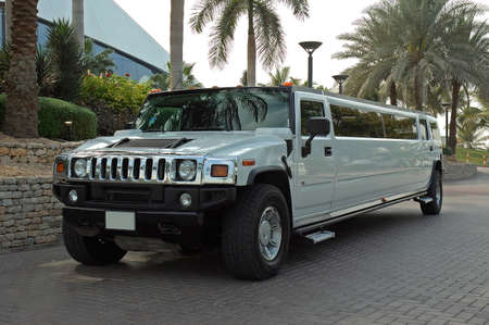 Hummer Limousineの写真素材