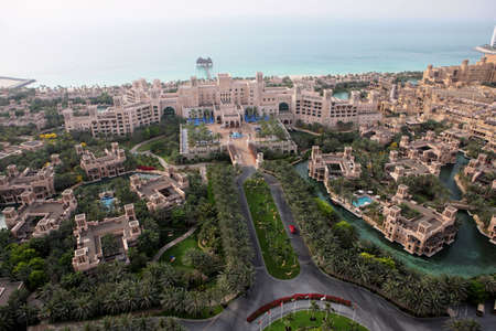 Al Qasr Palace In Jumeirah. One Of The Very Best Hotels In Dubaiのeditorial素材