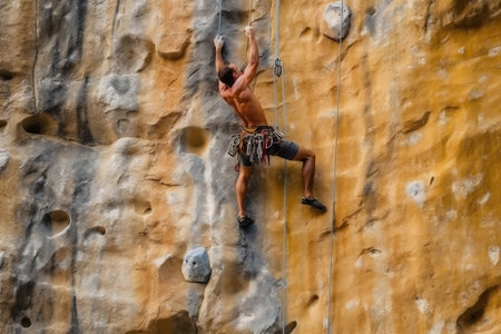 Determined Sport Climber Ascendingの素材
