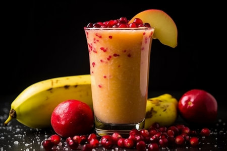 Nourishing Fruit Smoothie: Fresh and Juicy Fruit Juiceの素材