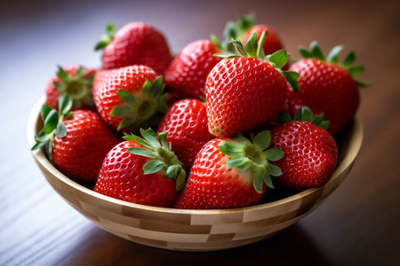 Juicy Strawberries Fresh and Succulent Fruitsの素材