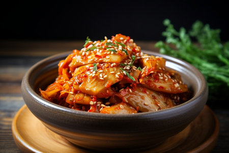 Korean Fermented Vegetable Dish Kimchi Generative AIの素材