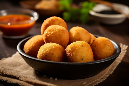 Brazilian Coxinha Snack Generative AIの素材