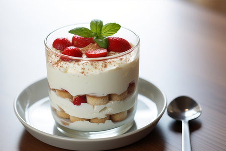 Tiramisu Dessert Delight Generative AIの素材