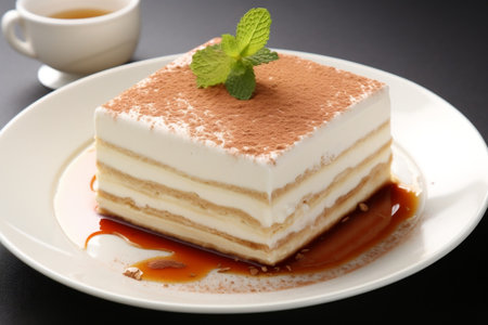 Tiramisu Dessert Delight Generative AIの素材