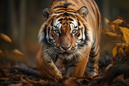 Enchanting Beauty Bengal Tiger in the Wildの素材