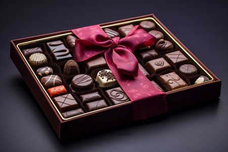 Decadent Treat Assortment of Chocolates in a Boxの素材