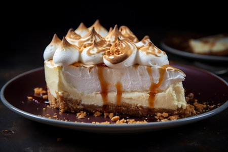 Creamy Dream Cheesecake Luscious Meringue Toppingの素材