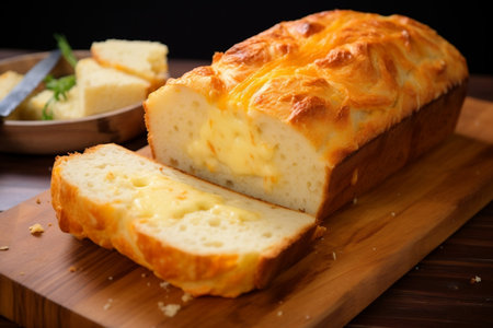 Savory Cheese Bread A Scrumptious Delight Generativeの素材