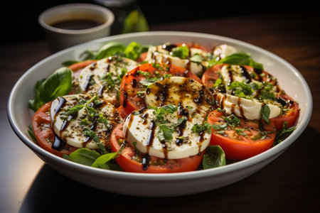 Fresh and Flavorful Caprese Salad Delightの素材