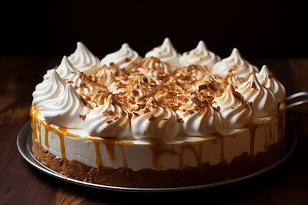 Creamy Dream Cheesecake Luscious Meringue Toppingの素材