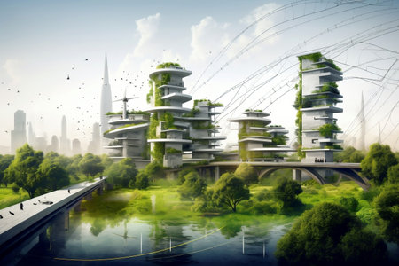 EcoCity Sustainable Engineering and Environmental Commitmentの素材