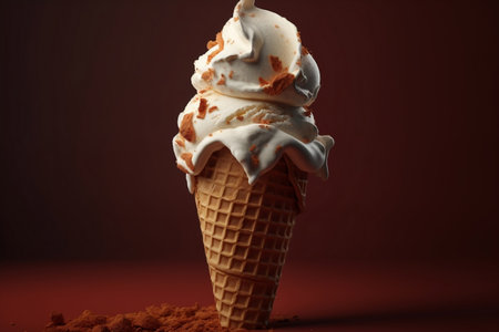 Delicious Delight Ice Cream Coneの素材