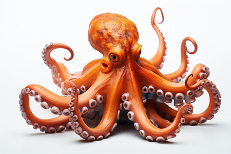 Octopus in the Coral Reef Animals of the Underwaterの素材