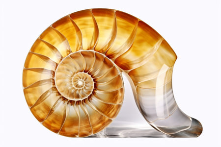 Assorted Gastropod Collection white Backgroundの素材