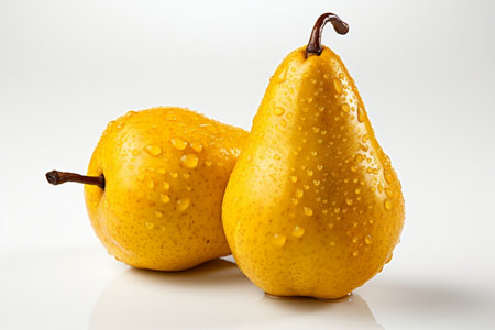 Pear Isolated on white Backgroundの素材