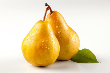 Pear Isolated on white Backgroundの素材
