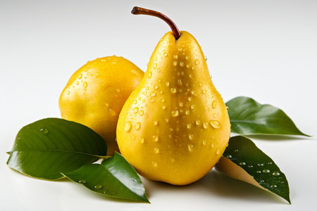 Pear Isolated on white Backgroundの素材