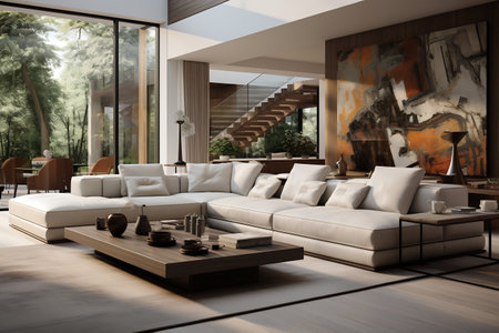 Modern Living Room Design: Elegant Home Decorの素材
