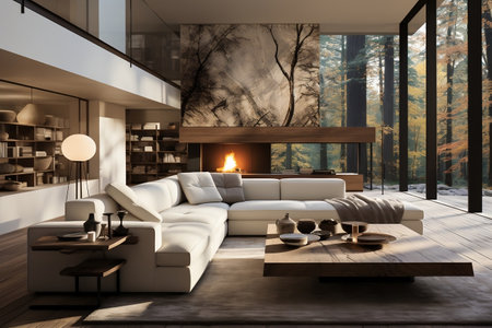 Modern Living Room Design: Elegant Home Decorの素材