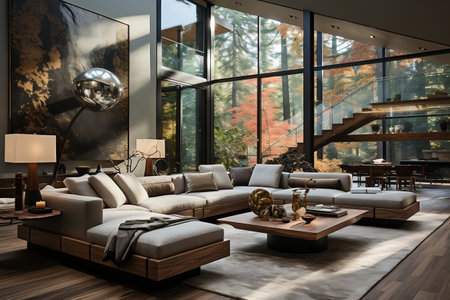 Modern Living Room Design: Elegant Home Decorの素材