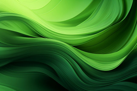 Organic Green Lines Abstract Wallpaper Backgroundの素材