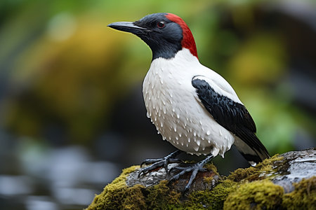 Illustration of Common Murre Bird. Generative AIの素材