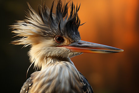 European Shag Bird Artistic Illustration. Generative AIの素材