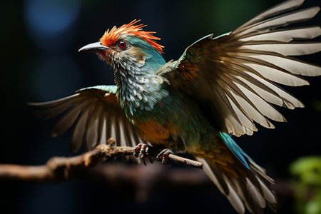 Resplendent Quetzal Magnificent Bird of Guatemala. Generative AIの素材
