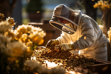 Tending to Bees Beekeepers Dutiesの素材