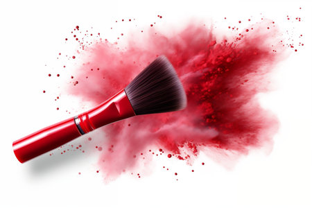 Makeup Brush with Vibrant Powderの素材