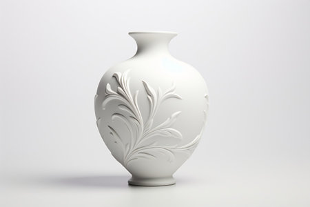Minimalist White Vaseの素材