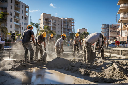 Construction Paving the Way Forward.の素材