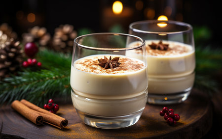 Festive Eggnog for Christmasの素材