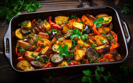 Spiced Herb Roasted Veggiesの素材