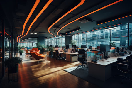 Office of a Technology Company.の素材