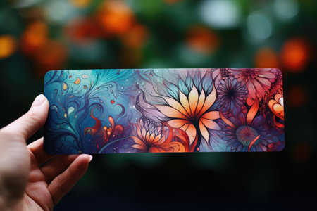 Beautifully Designed Hand Gift Voucher.の素材