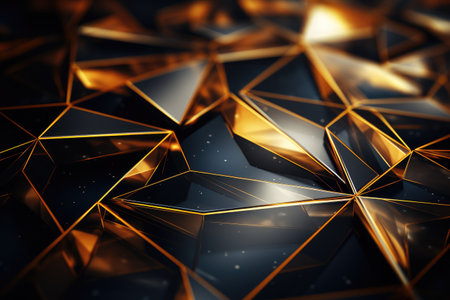 Abstract Gold Pattern..の素材