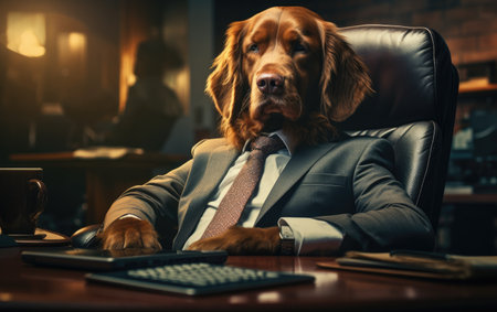 The Dog in Charge..の素材