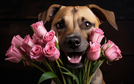 Scale Image of Canine Floral Gift..の素材
