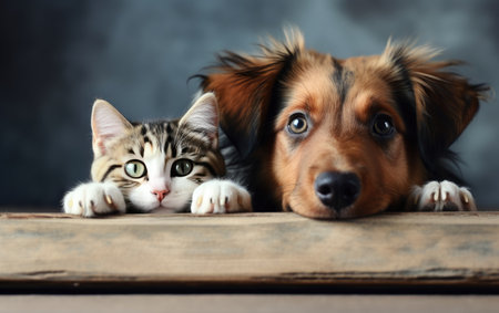 Dogs and Cats Web Banner.の素材