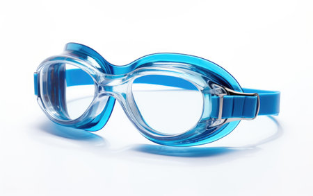 Most Beautiful Swim Googles Isolated On White Backgroundの素材