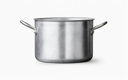 Pot View on White or PNG Transparent Backgroundの素材