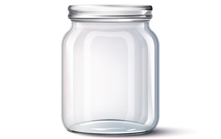 Glassy Vessel on White or PNG Transparent Backgroundの素材