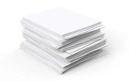 Index Card Display on White or PNG Transparent Backgroundの素材