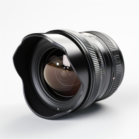 Lens Hood Photo on White or PNG Transparent Backgroundの素材