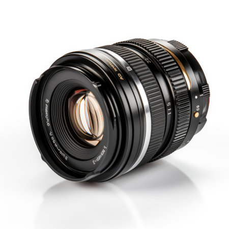 Lens Extension Tube on White or PNG Transparent Backgroundの素材