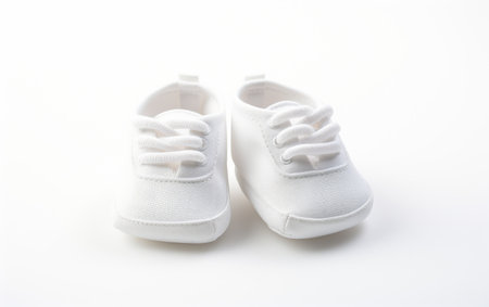Close-Up Look at the Shoe Display Isolated on a Transparent Background PNG.の素材