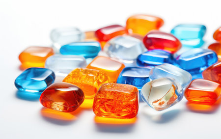 Capturing the Essence of Glass Fusing Supplies in a Photo Isolated on a Transparent Background PNG.の素材