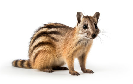 Numbat Termite Specialist Isolated on a Transparent Background PNG.の素材
